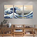 Linha Japanese Masterpiece — A Grande Onda em 3 Peças