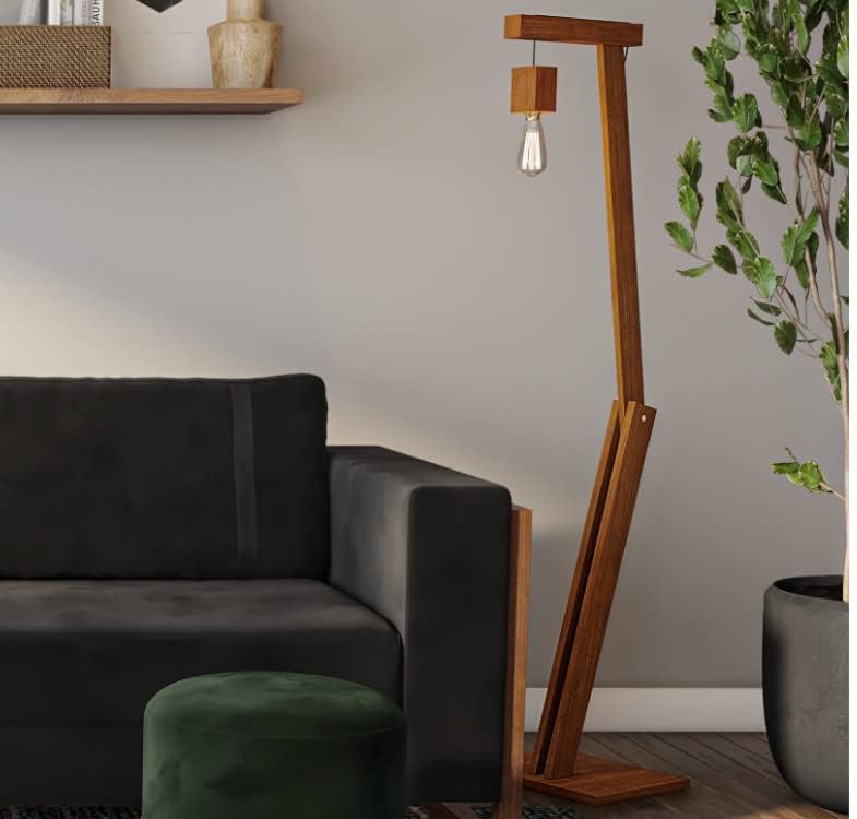 Coleção Wood — Luminária de Piso