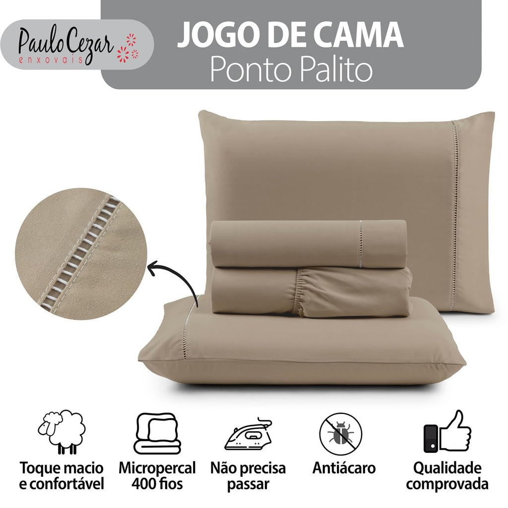 Coleção Luxury Sleep — Pillow Top 400 Fios