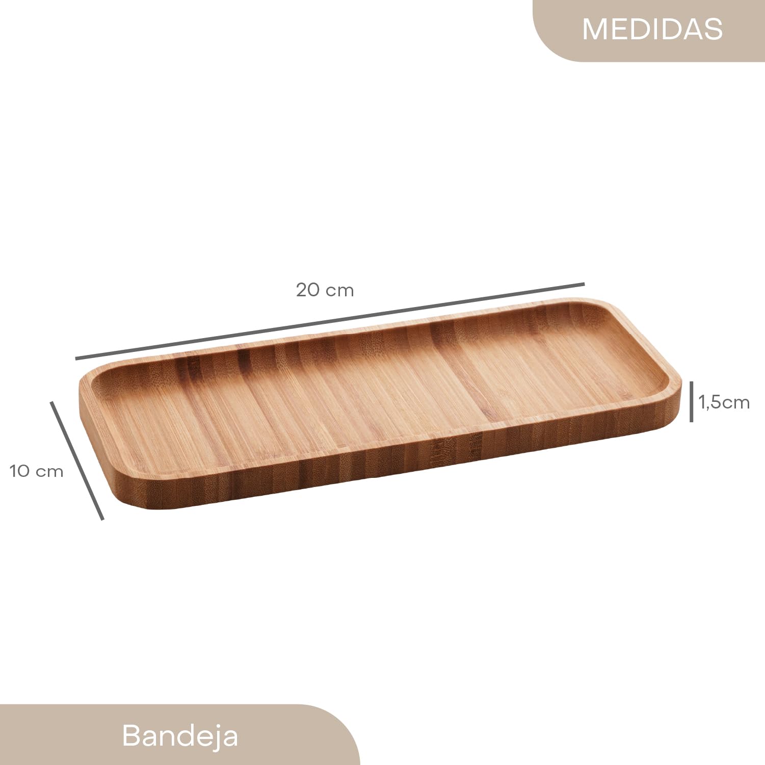 Linha Bamboo Premium — Bandeja LYOR