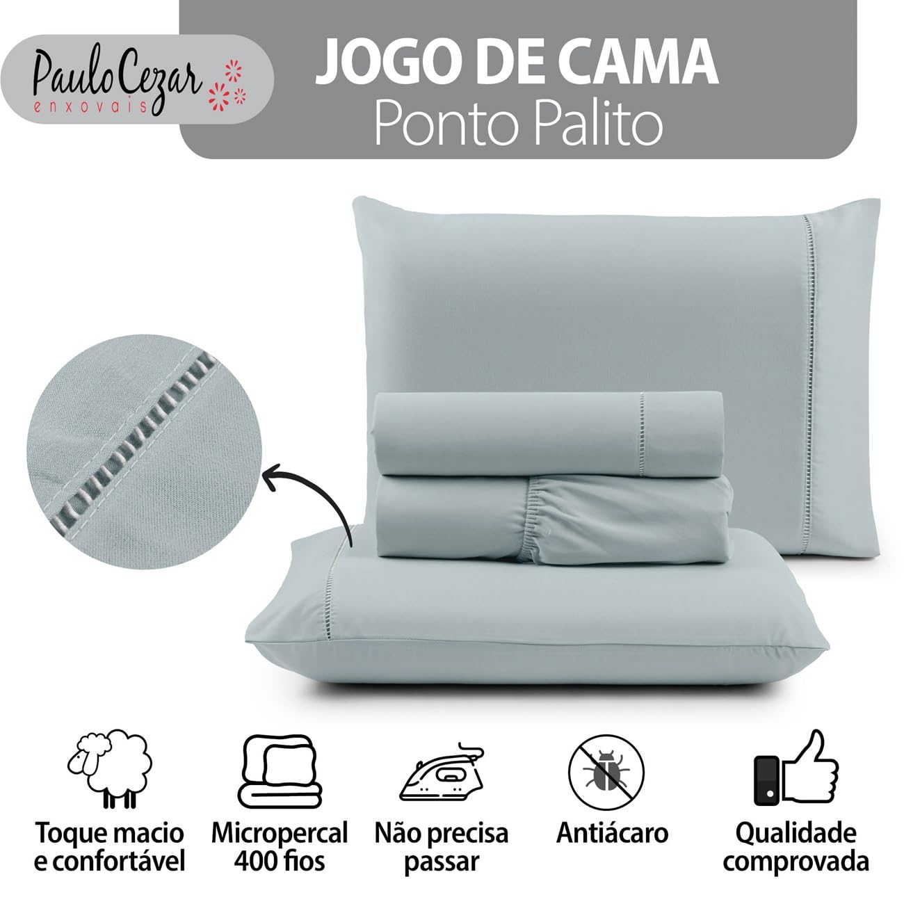 Coleção Luxury Sleep — Pillow Top 400 Fios