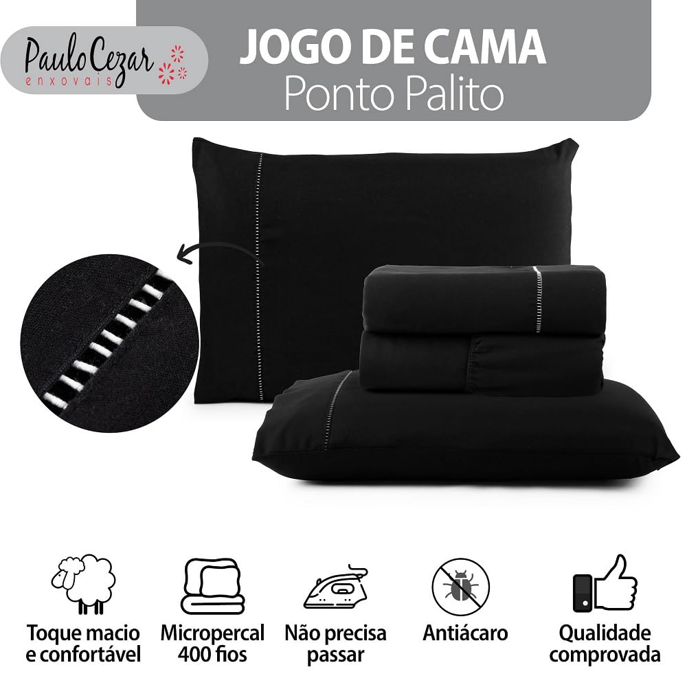 Coleção Luxury Sleep — Pillow Top 400 Fios