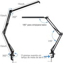Coleção FlexLight — Luminária de Mesa 360°