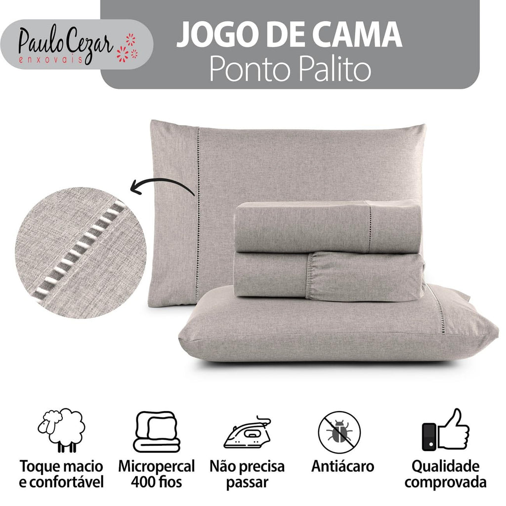 Coleção Luxury Sleep — Pillow Top 400 Fios