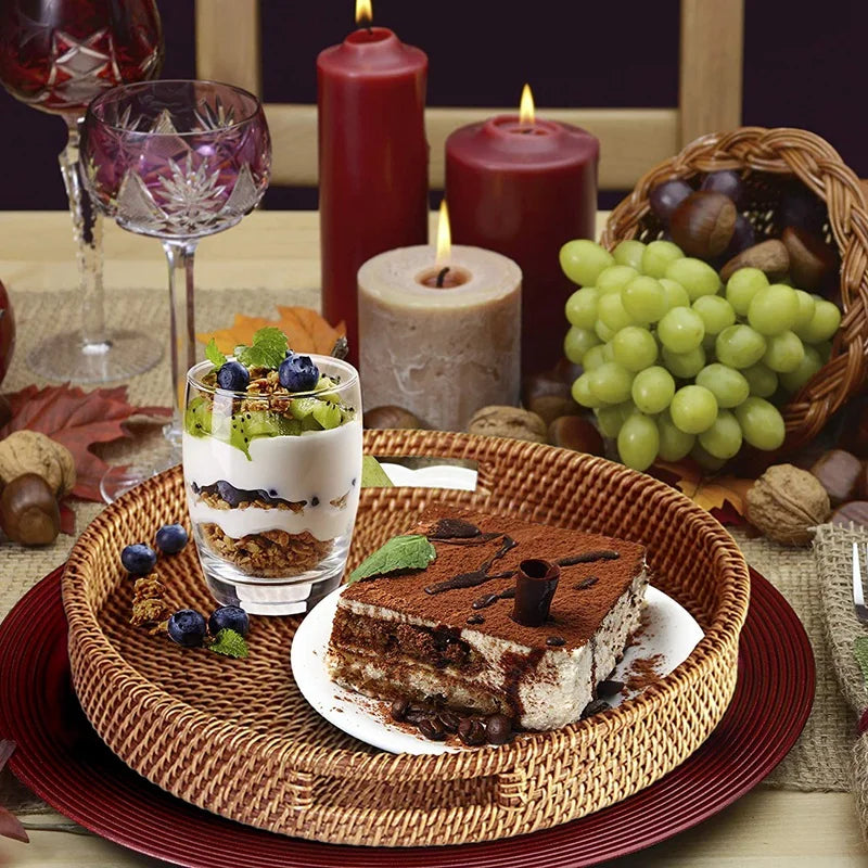 Linha Natural Craft — Cesta Artesanal em Vime e Rattan