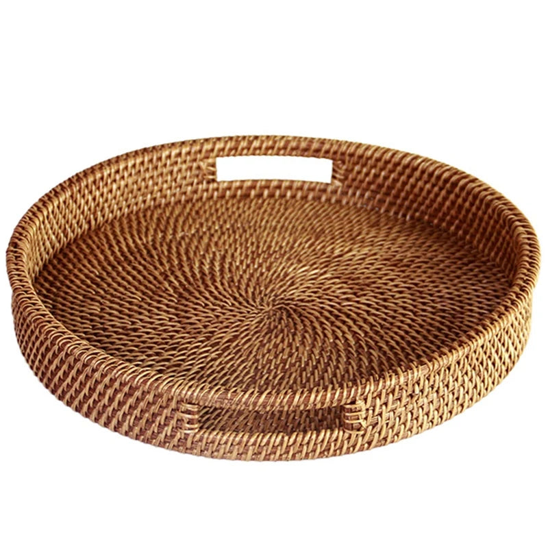 Linha Natural Craft — Cesta Artesanal em Vime e Rattan