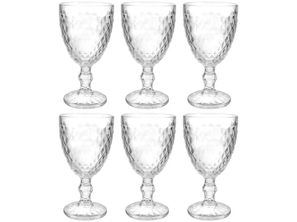 Linha Haus Classic — Taças de Vidro 330 ml