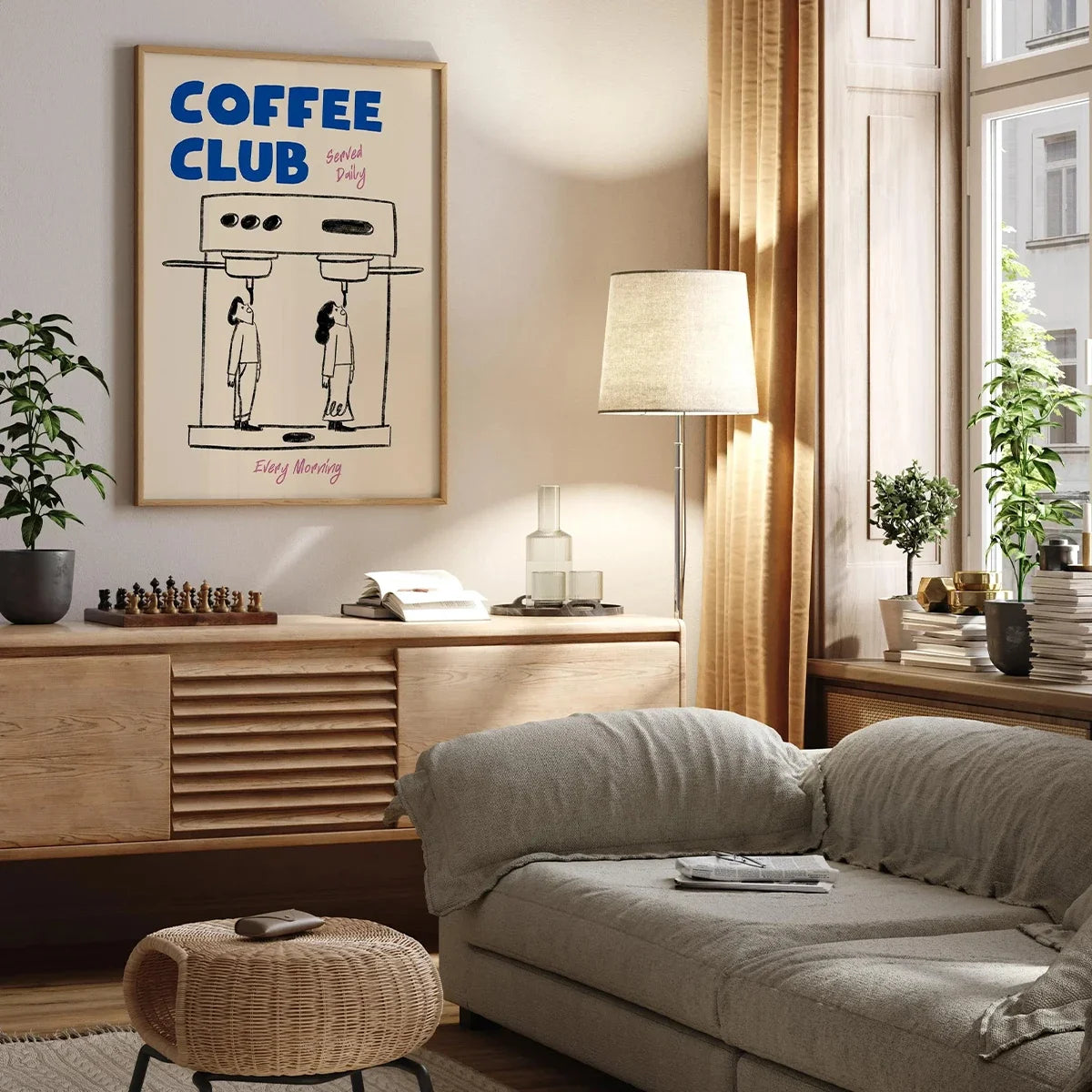 Linha Coffee — Quadro Decorativo para Sala e Cozinha