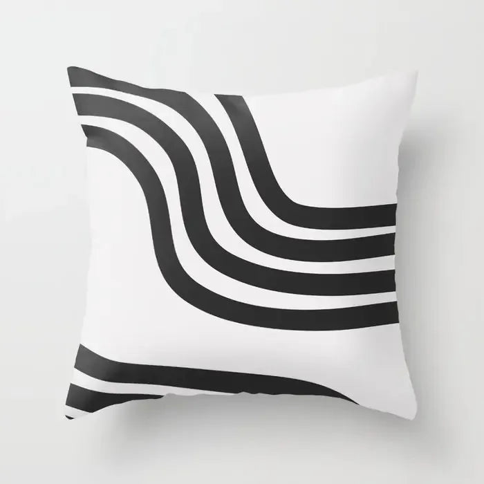 Coleção Modern Geometry — Capa de Almofada Laranja