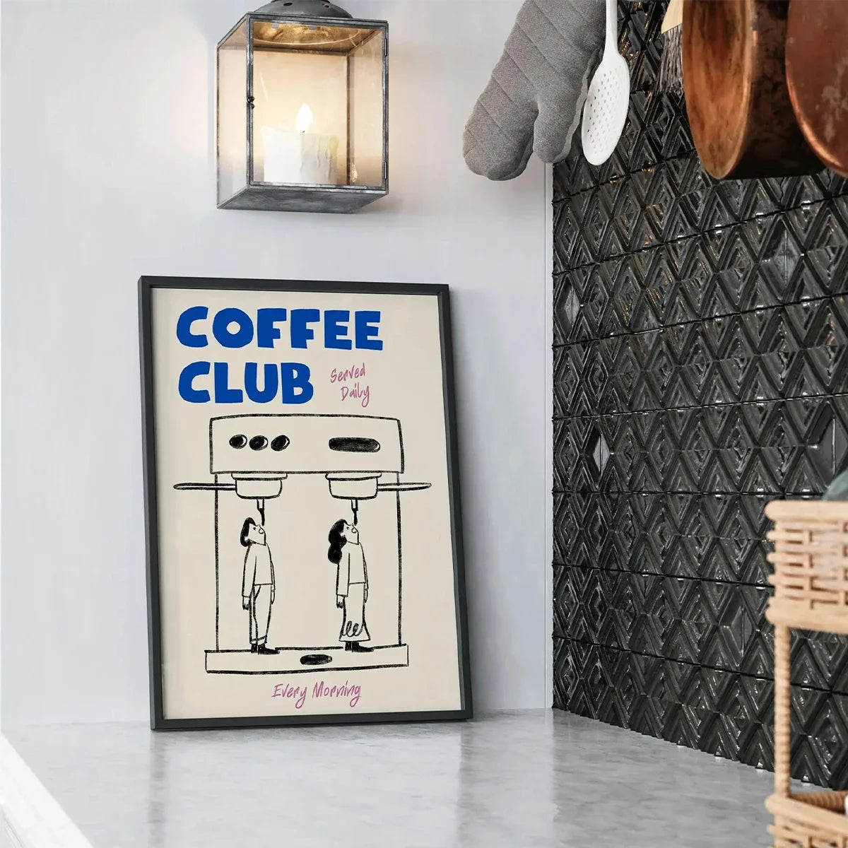 Linha Coffee — Quadro Decorativo para Sala e Cozinha