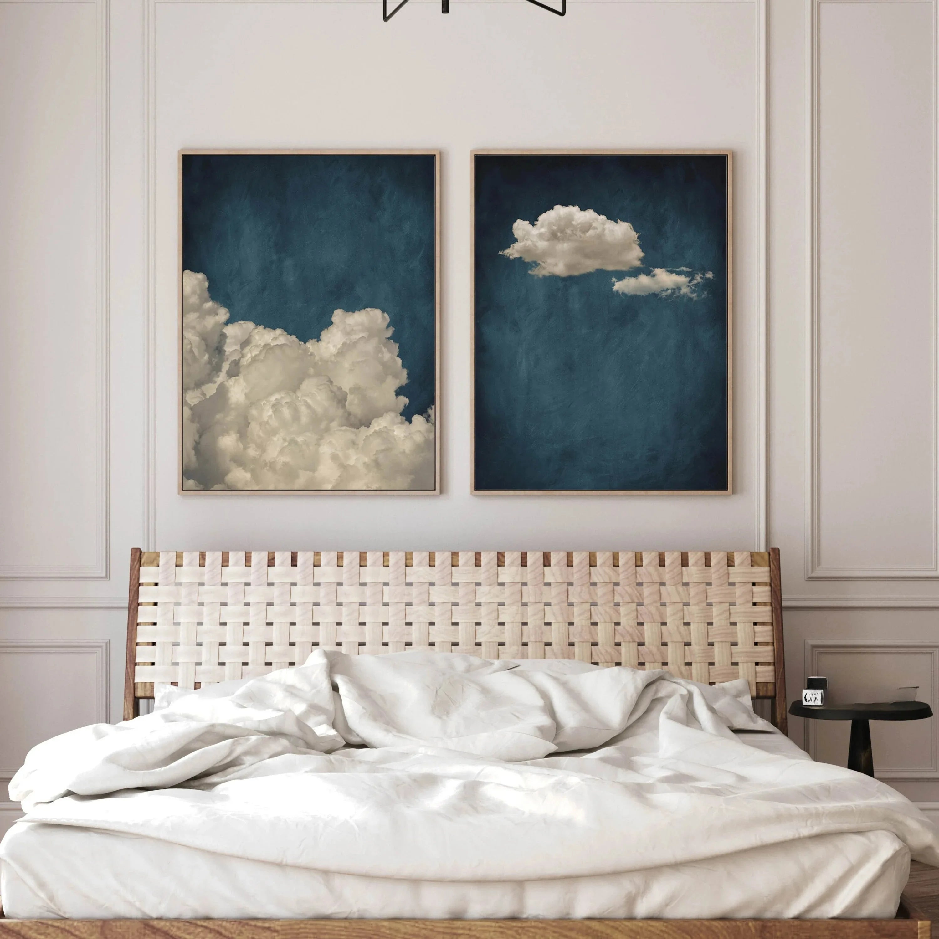 Linha Abstract Cloud — Pôster em Tela para Sala