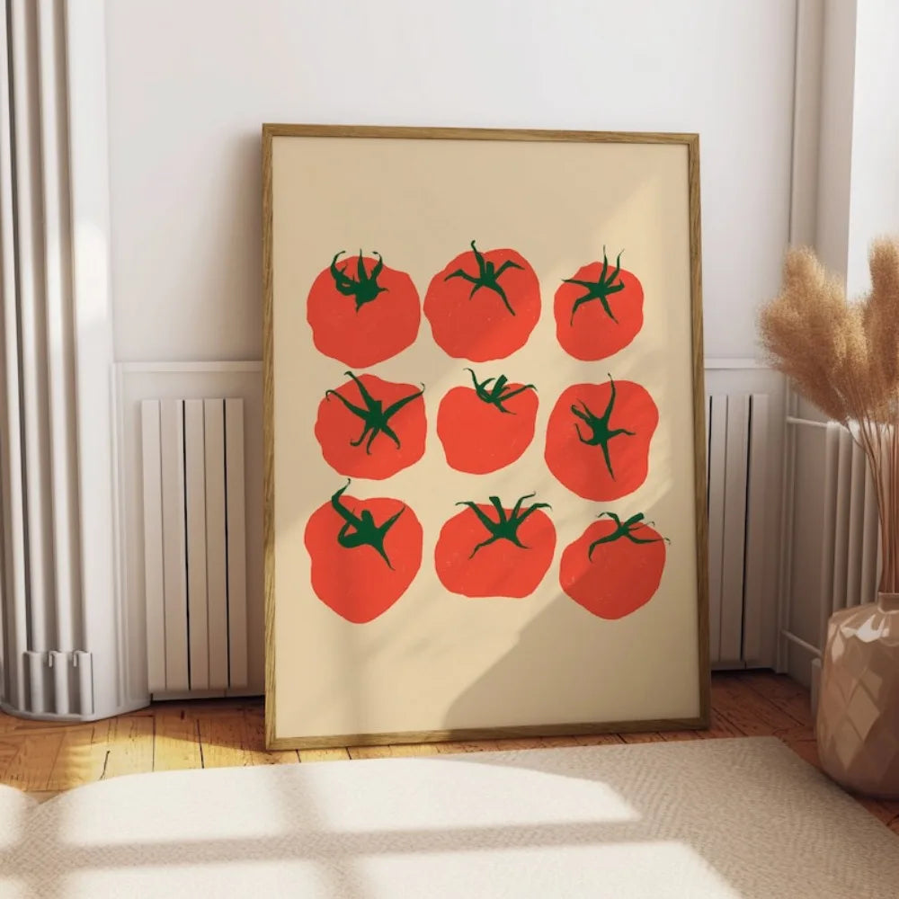 Linha Culinary Art — Arte de Tomate para Parede