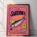 Linha Sardines Pop Art — Quadro Decorativo