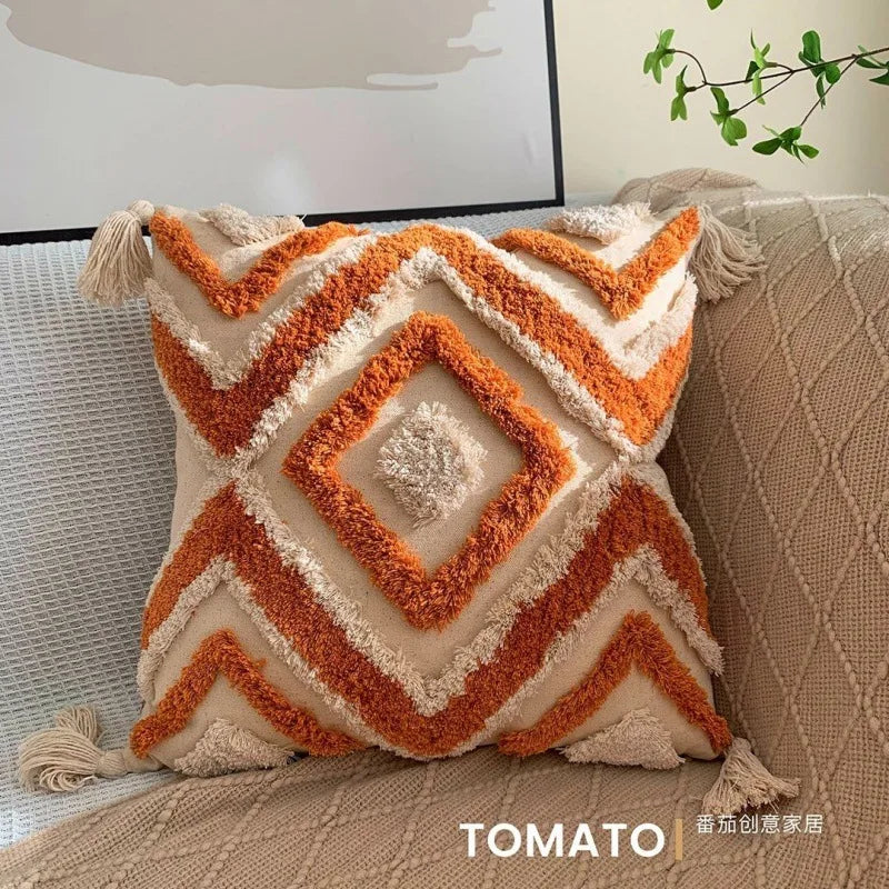 Linha Crafted Boho — Almofadas Decorativas Geométricas