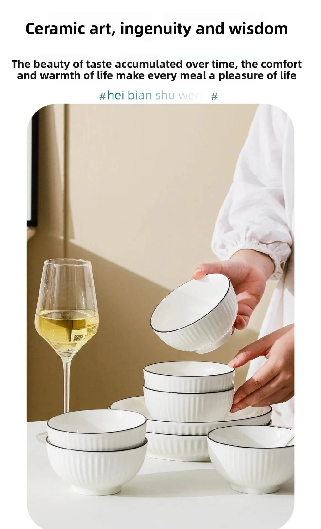 Linha Classic - Jogo de Pratos