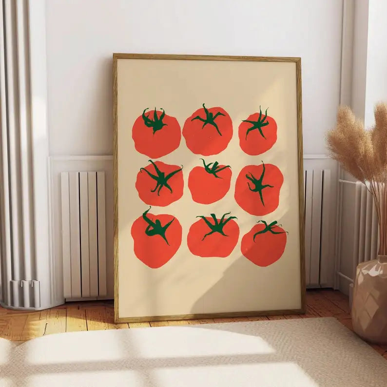 Linha Culinary Art — Arte de Tomate para Parede