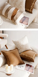 Linha Heritage — Capa de Almofada Estampa Francesa