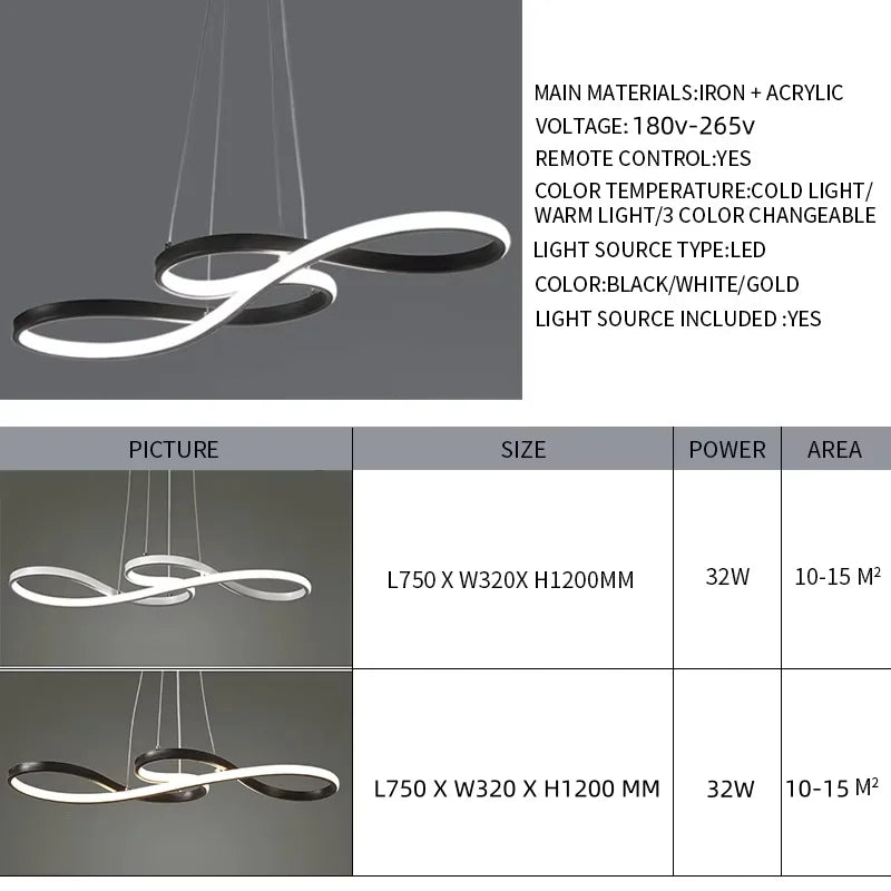 Coleção Nordic Luxe — Lustre Regulável