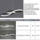 Coleção Nordic Luxe — Lustre Regulável