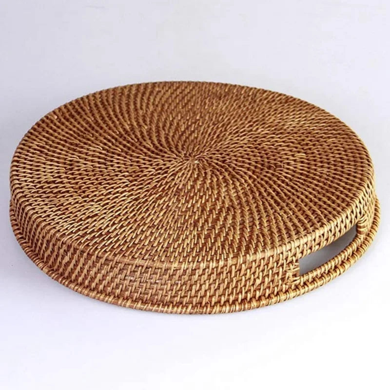 Linha Natural Craft — Cesta Artesanal em Vime e Rattan