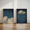 Linha Abstract Cloud — Pôster em Tela para Sala