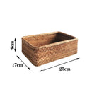 Linha Natural Craft — Cesta Artesanal em Vime e Rattan
