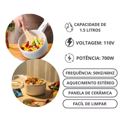 Coleção Duo Cook — Panela Elétrica Multifuncional