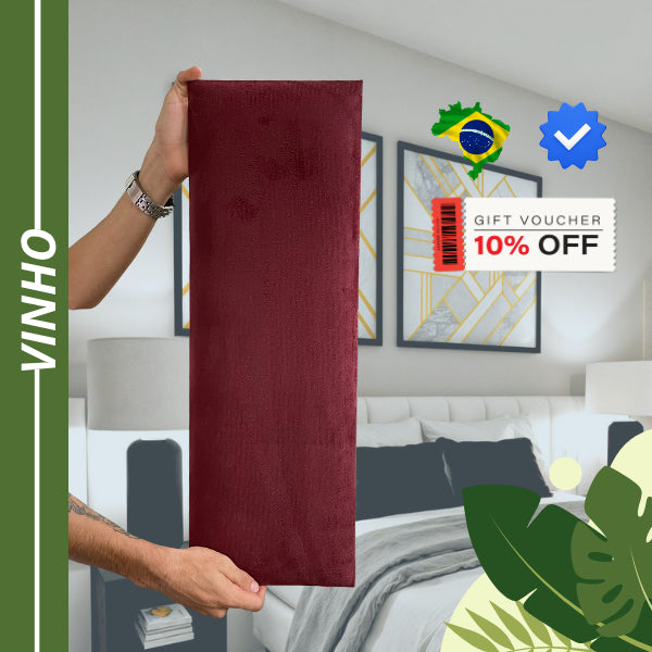 Linha Modular Luxe — Painéis Estofados para Solteiro a King