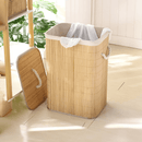 Coleção Bamboo Home — Cesto 60 cm com Tampa