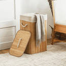 Coleção Bamboo Home — Cesto 60 cm com Tampa