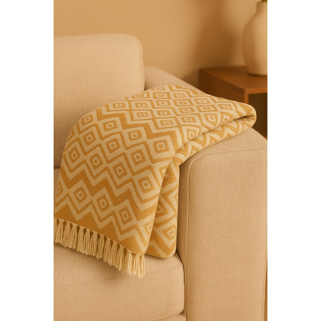 Coleção Natural Cotton — Manta Artesanal